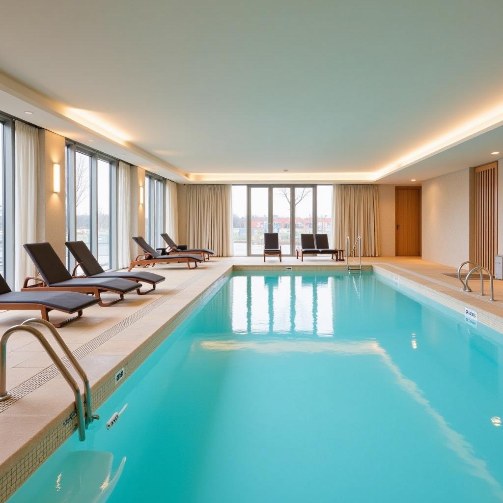 Indoor Pool at Clarion Hotel Sign Stockholm Spa