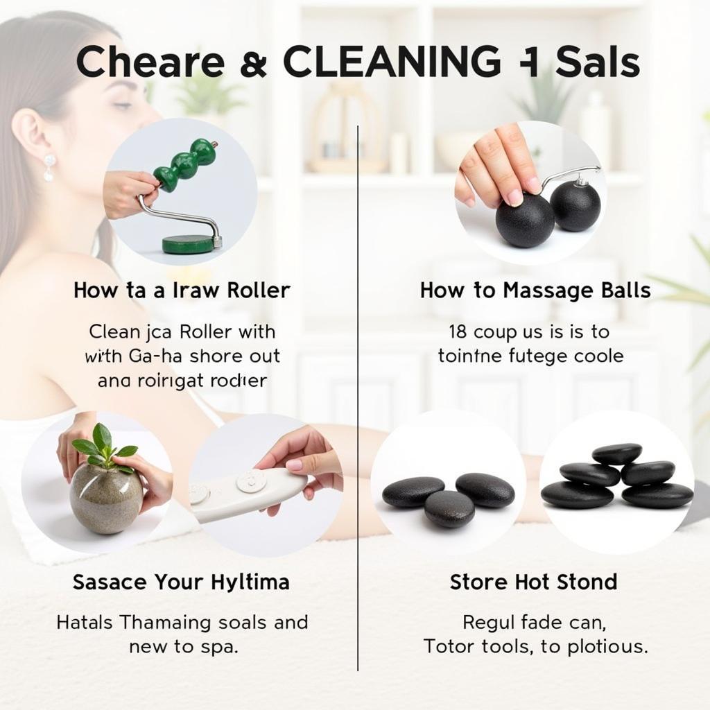 Cleaning and Maintaining Your Spa Massage Tools