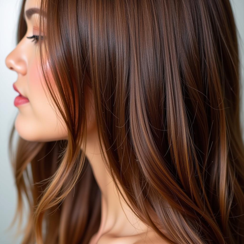 Healthy, Shiny Hair After a Hair Spa Treatment