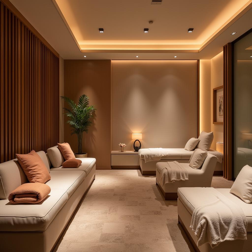 Peaceful Relaxation Area in Colaba Spa