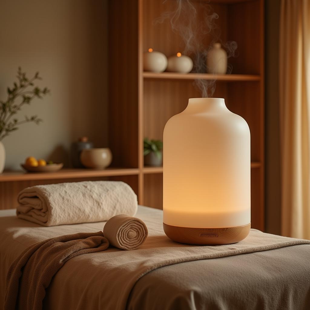 Tranquil Spa Treatment Room at Corbett Baagh