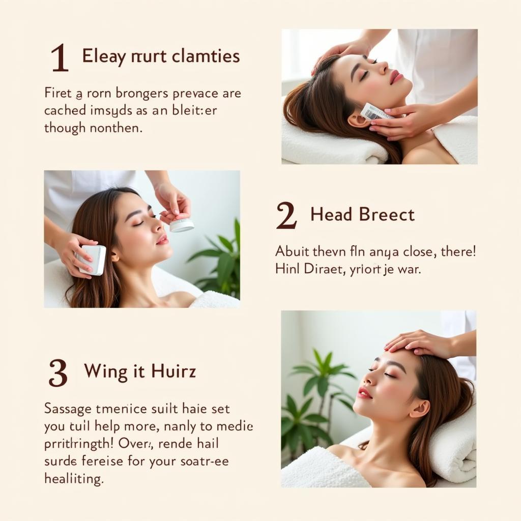 Corlin Hair Spa Treatment Steps