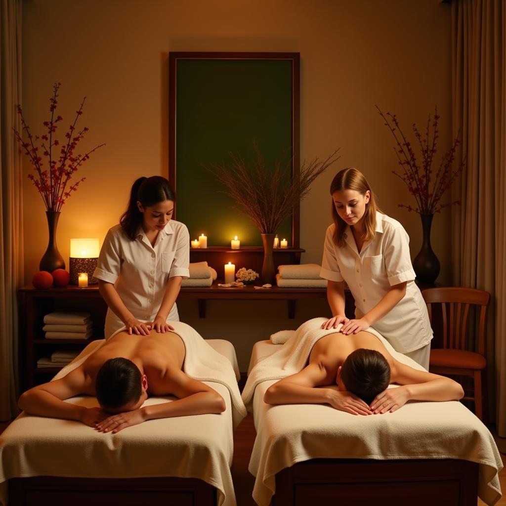 Couple Massage in a New Delhi Spa