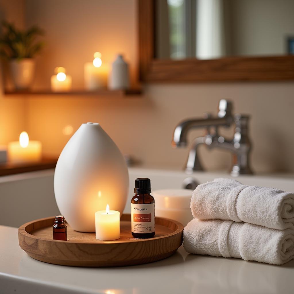 Creating a spa atmosphere at home