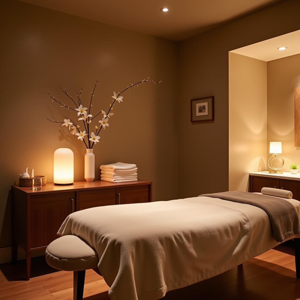 Relaxing De Surin Spa Treatment Room