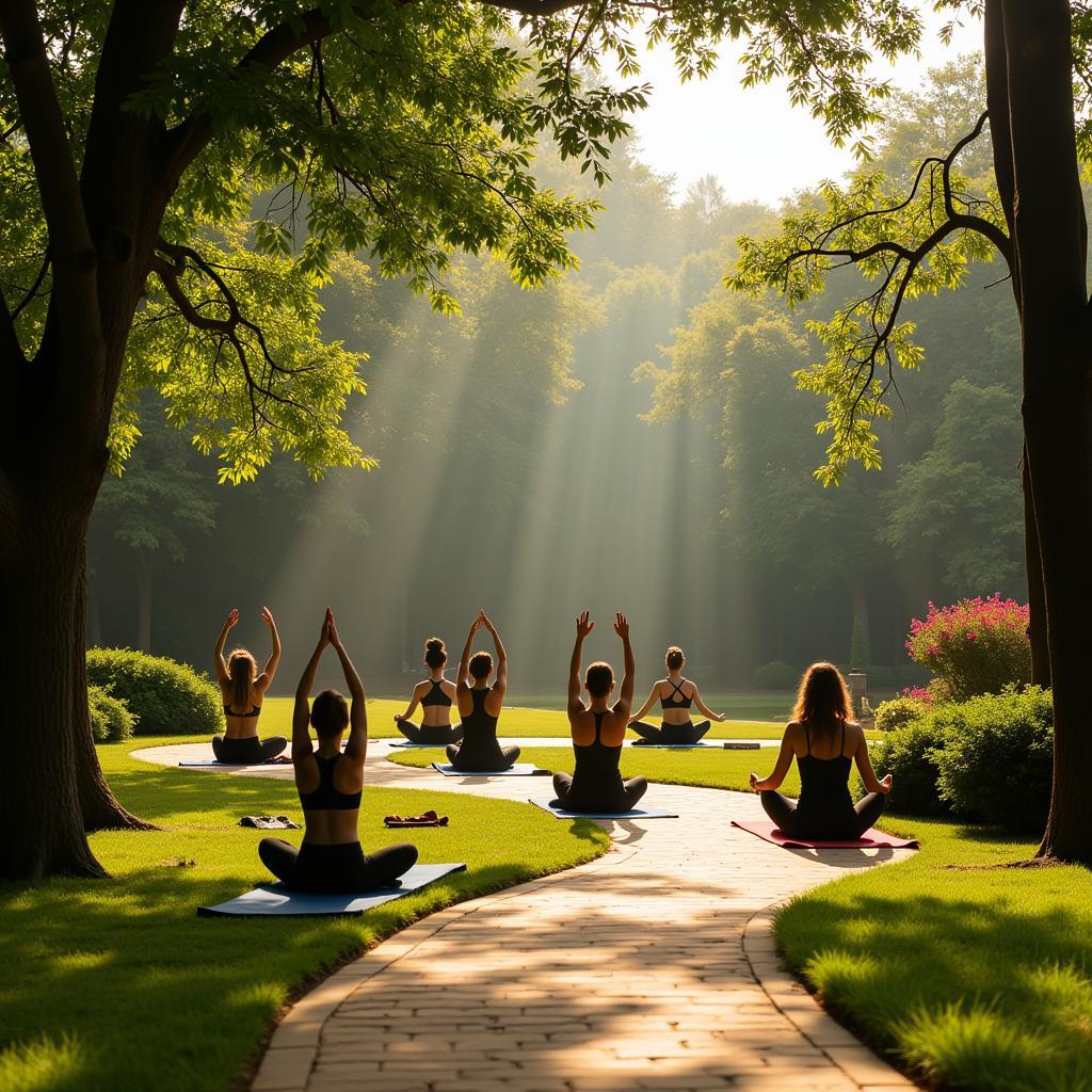 Yoga and Meditation at a Delhi NCR Spa Resort