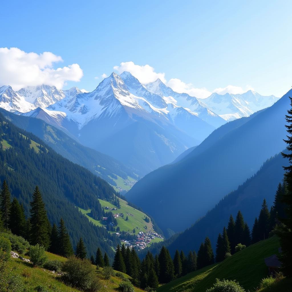 Dharamshala Mountain Scenery