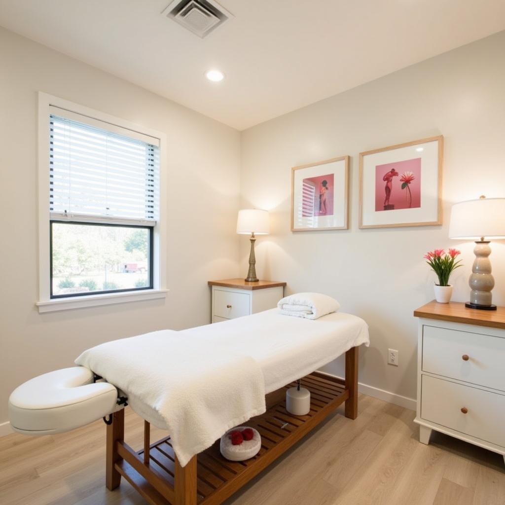 Spa Treatment Room at Diamond Family Spa Fort