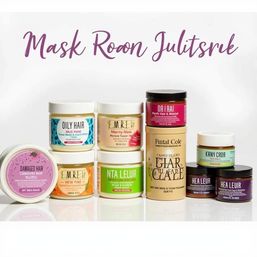 Variety of Hair Spa Masks for Different Hair Types