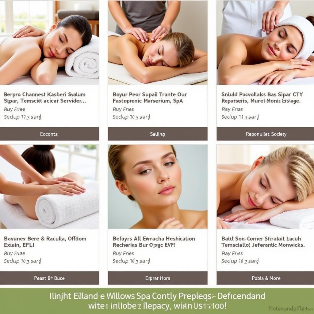 Diverse Range of Spa Treatments at Willows Spa ECR