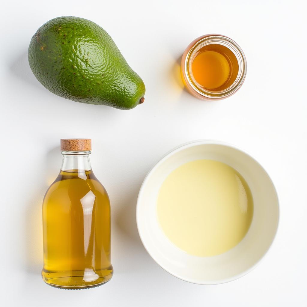 Ingredients for a Homemade Hair Spa Mask