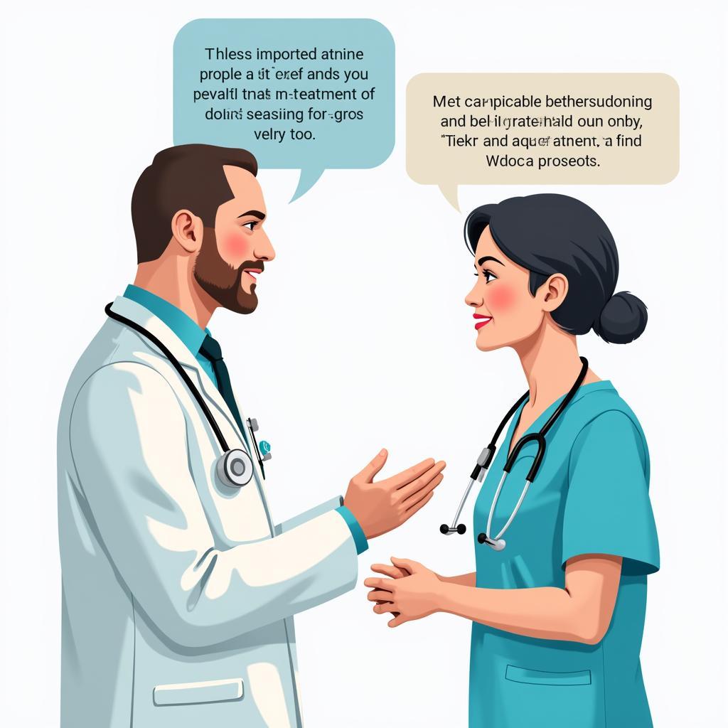 Doctor Patient Communication about Medication and Spa Treatments