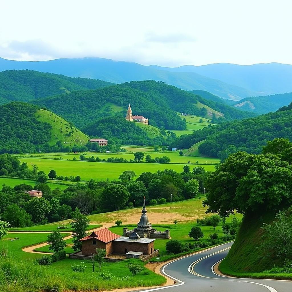 Scenic Views near Doddaballapur Road