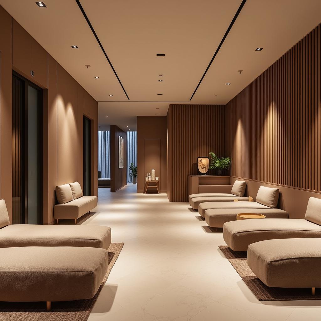 Modern and Luxurious Spa Interior in Dosti Imperia Thane