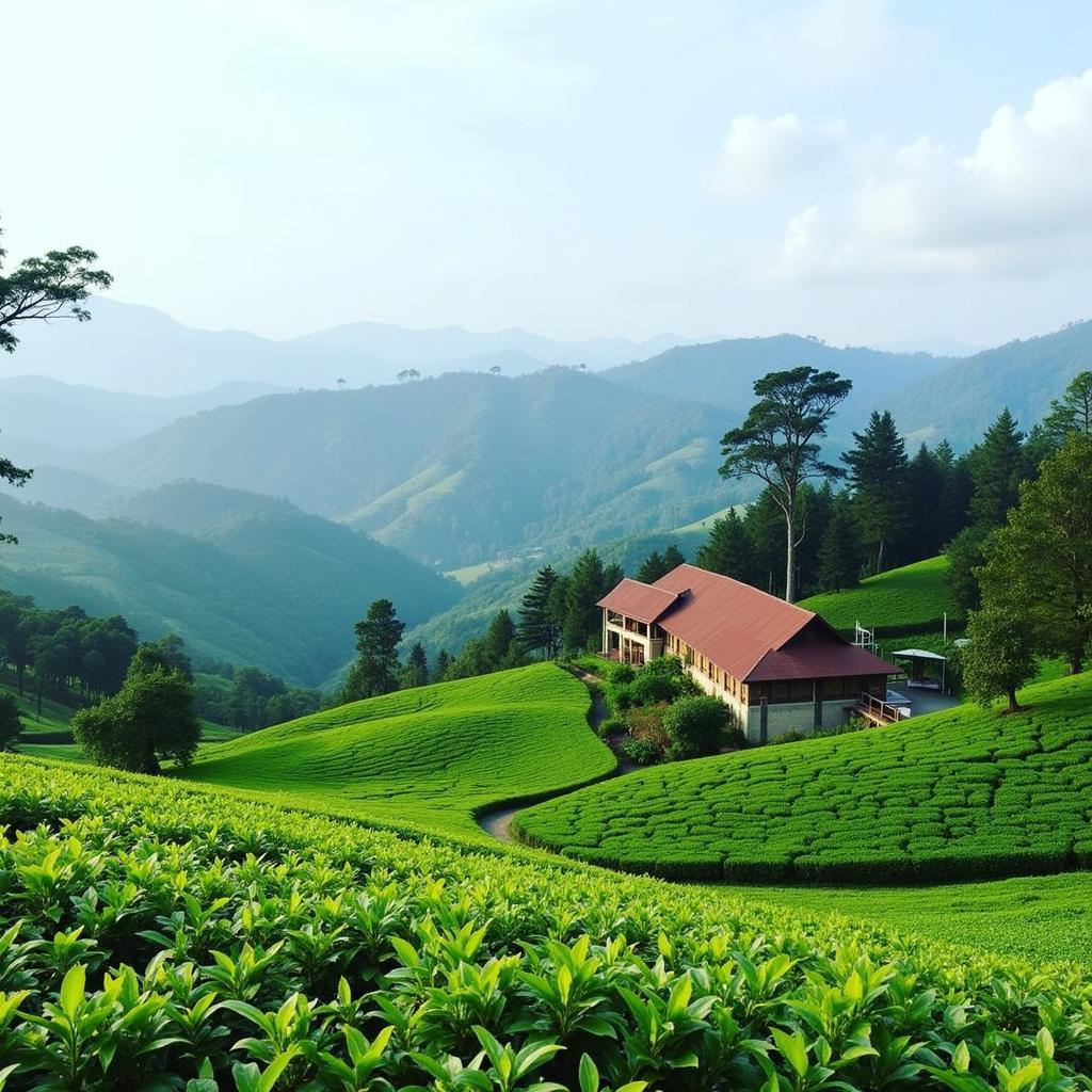 Panoramic View of Elixir Hills Resort in Munnar: Breathtaking Scenery