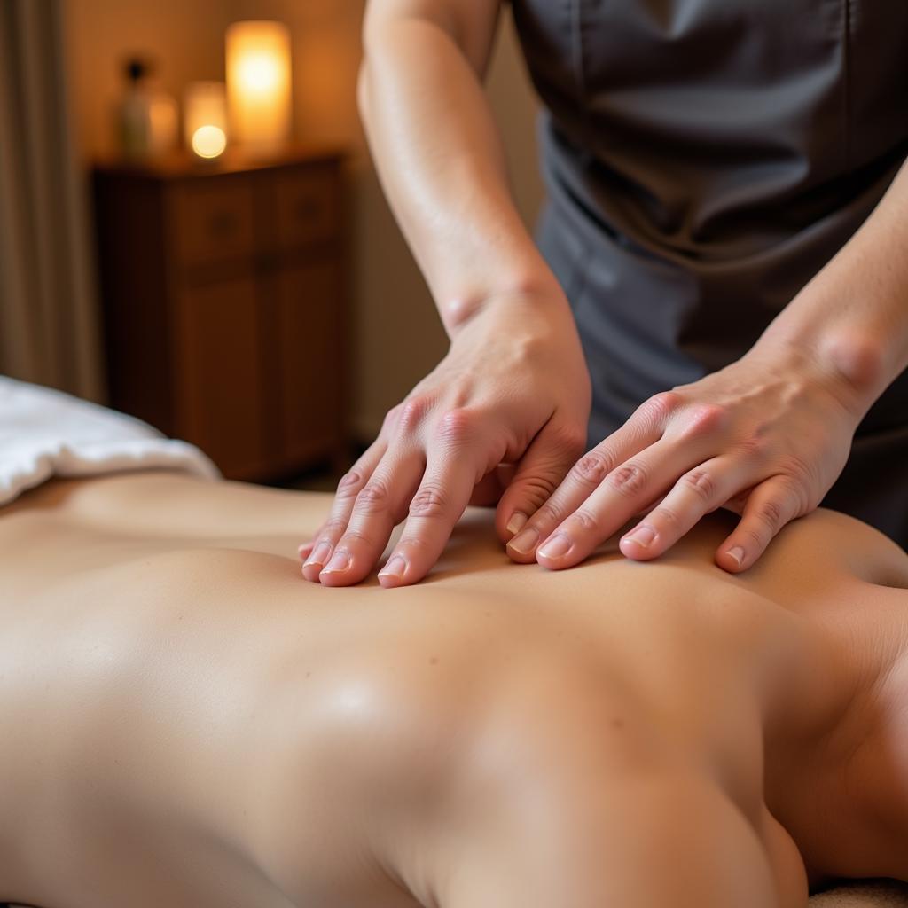 Soothing Massage Therapy at Encore Spa