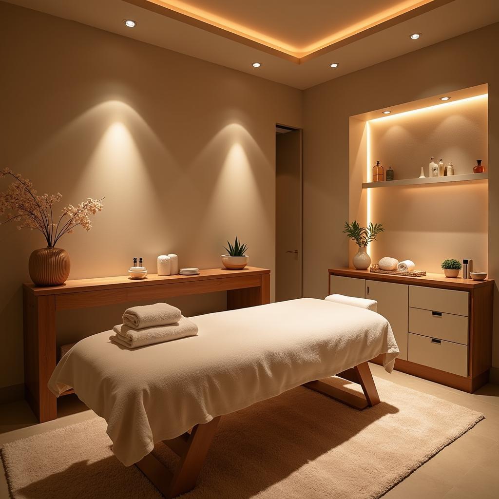 Tranquil Spa Treatment Room