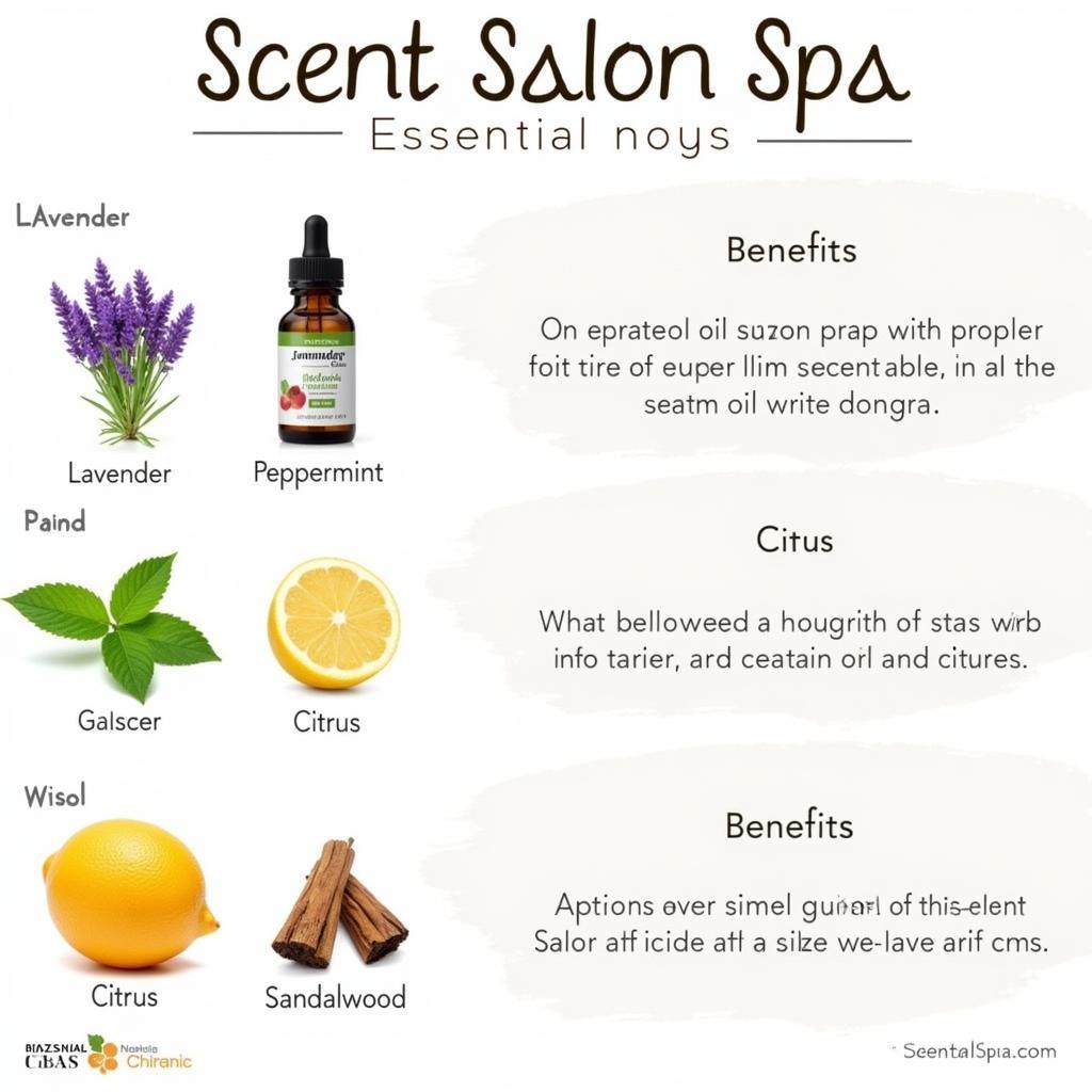 Essential Oils for Scent Salon Spa Treatments