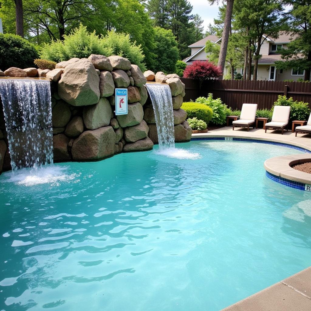 Hydrotherapy Pool at The Falls Hotel Spa