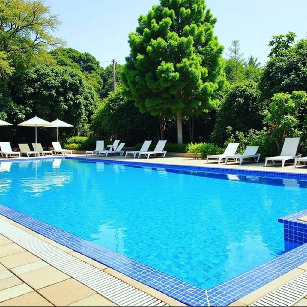 Invigorating Pool at The Fern Kadamba Hotel