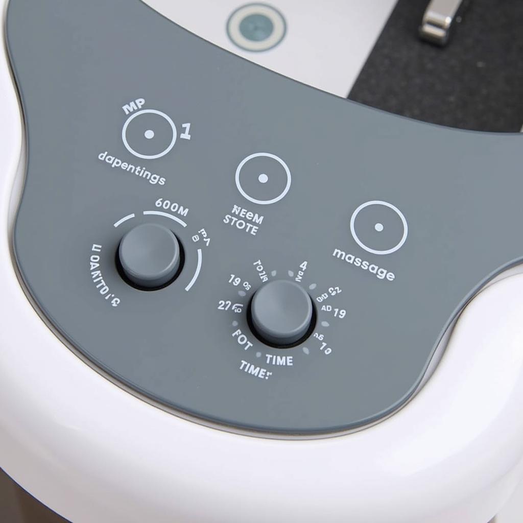 Foot Spa Control Panel