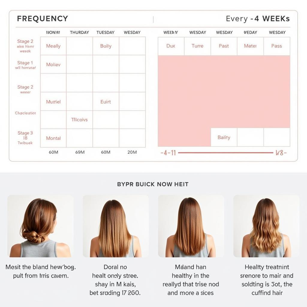 Frequency of La Strait X Hair Spa Treatments