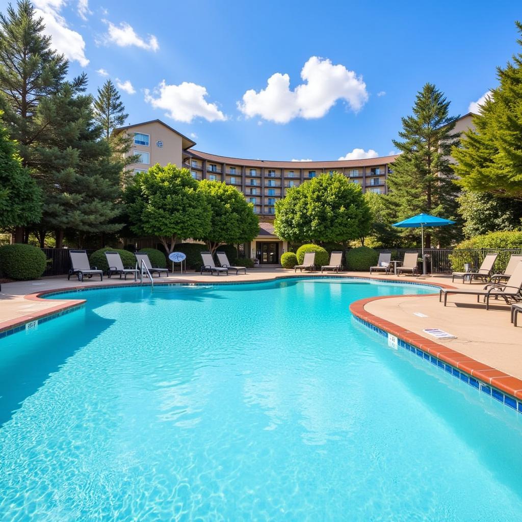 Glenville Resort Pool Area