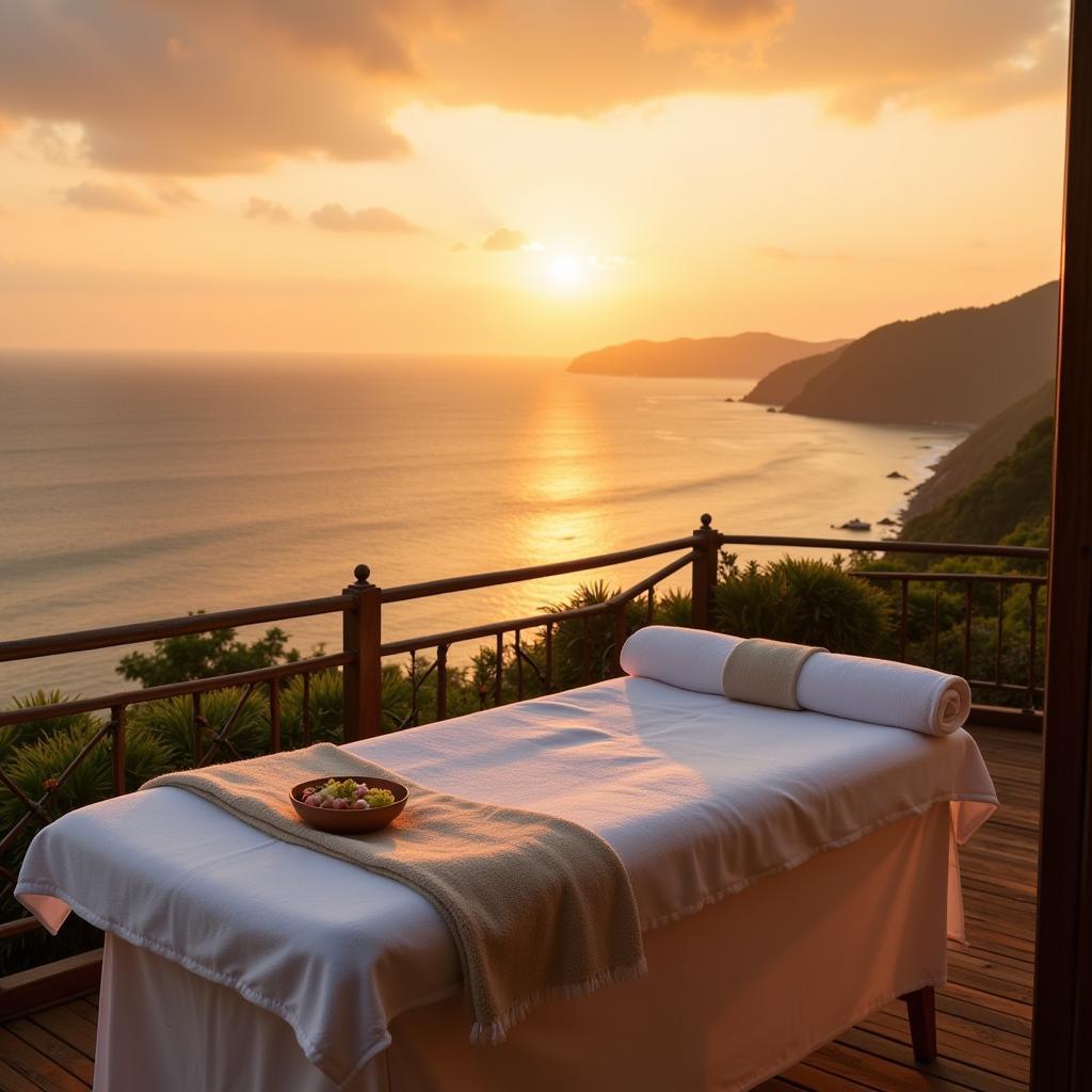 Ocean View Massage in Goa