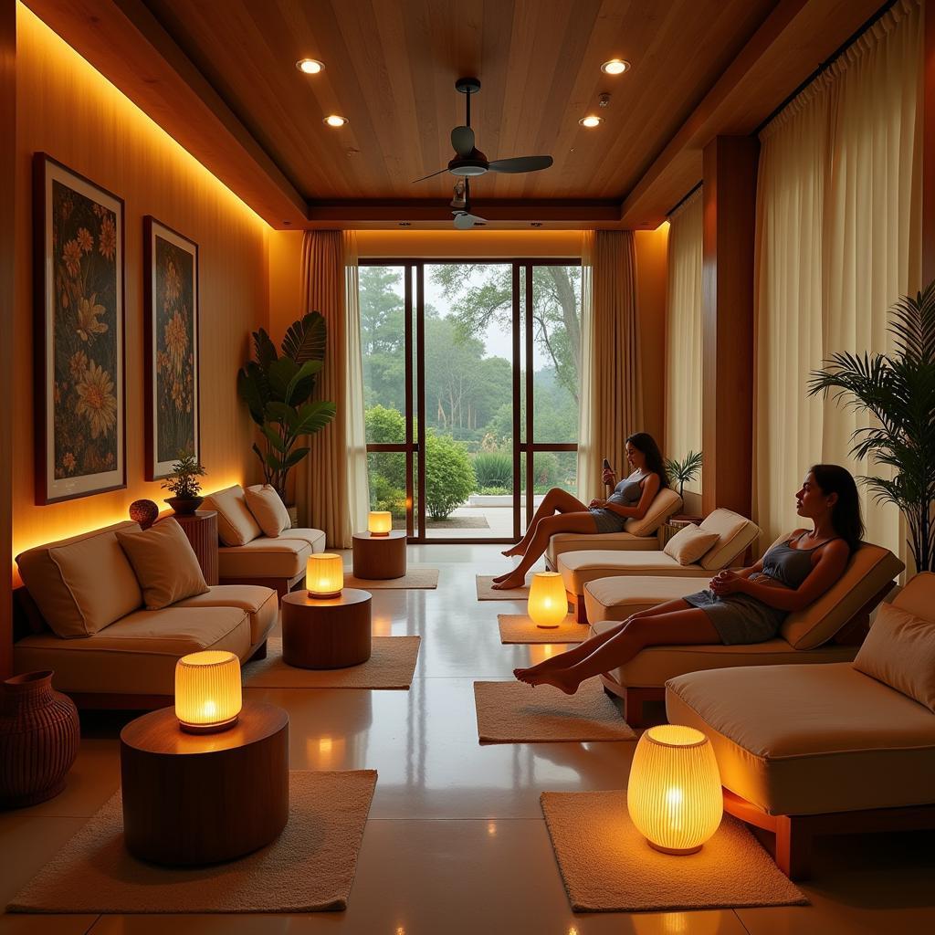 Goa Spa Relaxation Area