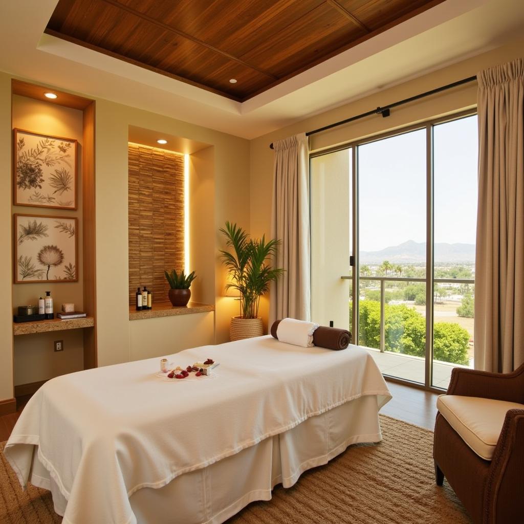 Grand Mirage Spa Treatment Room