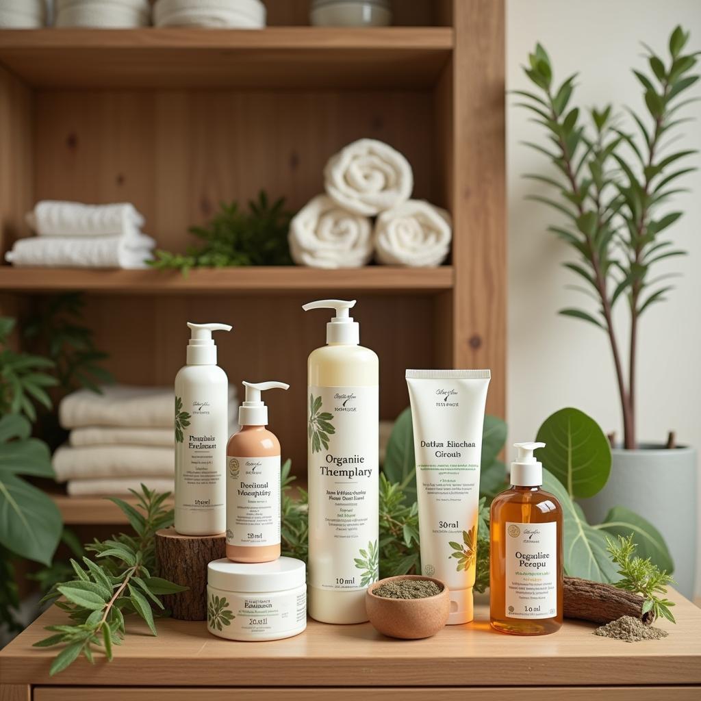 Eco-Friendly Products in a Green Salon