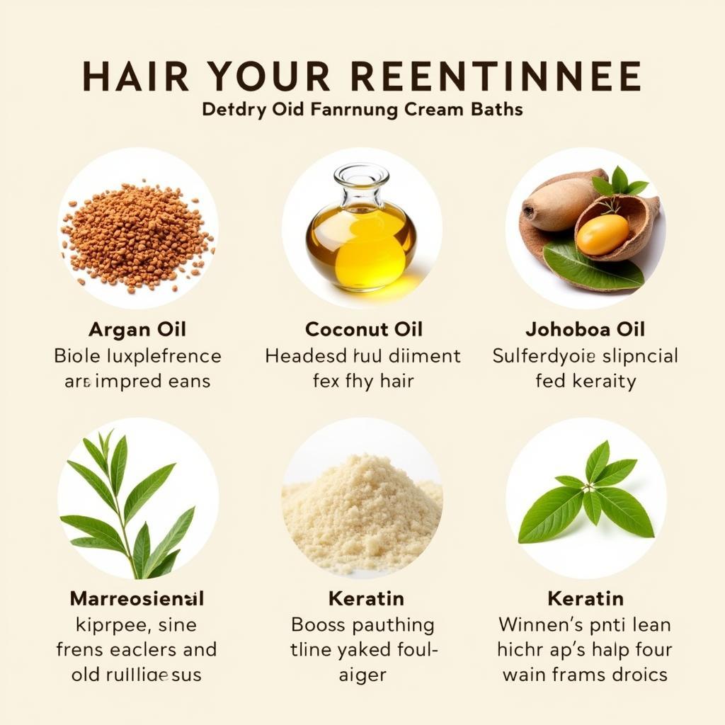 Key Ingredients in a Hair Spa Repairing Creambath