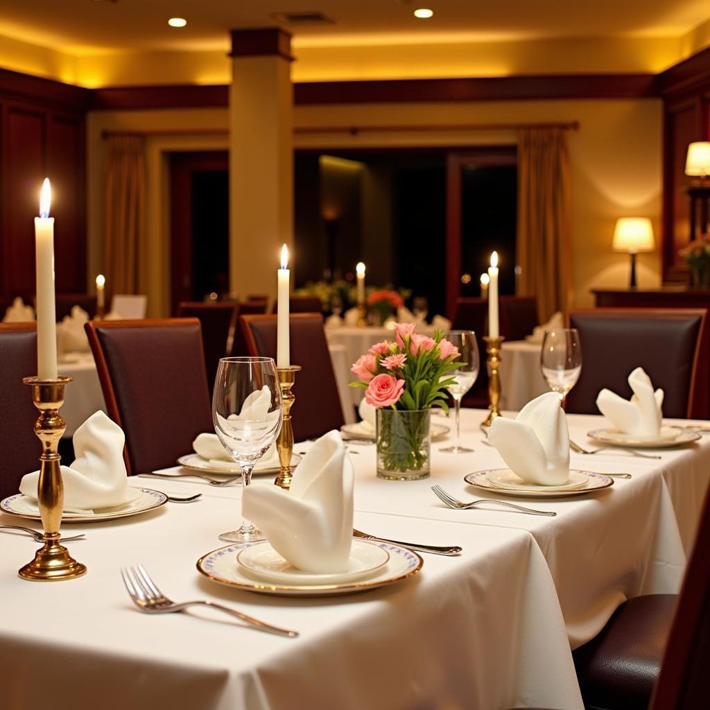 Fine Dining at Heritage Resort