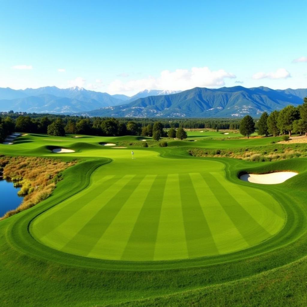 Panoramic View of the Hilton Dalaman Golf Course