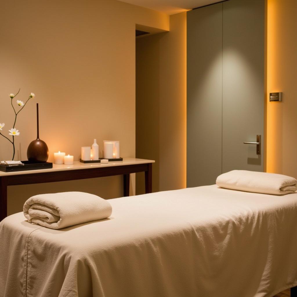 Hilton Hua Hin Spa Treatment Room with Calming Decor