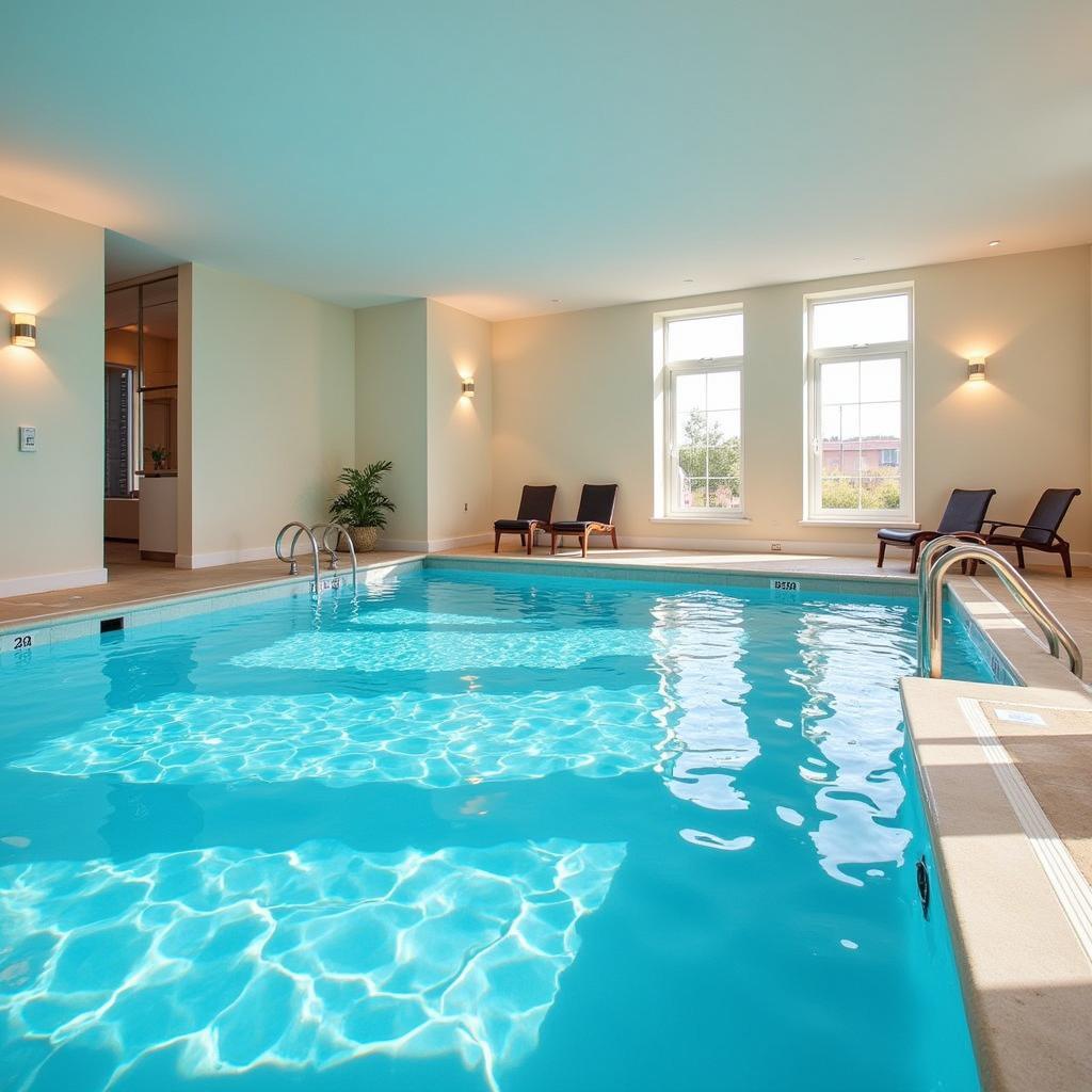 Invigorating Hydrotherapy Pool at the Hilton Strathclyde Spa