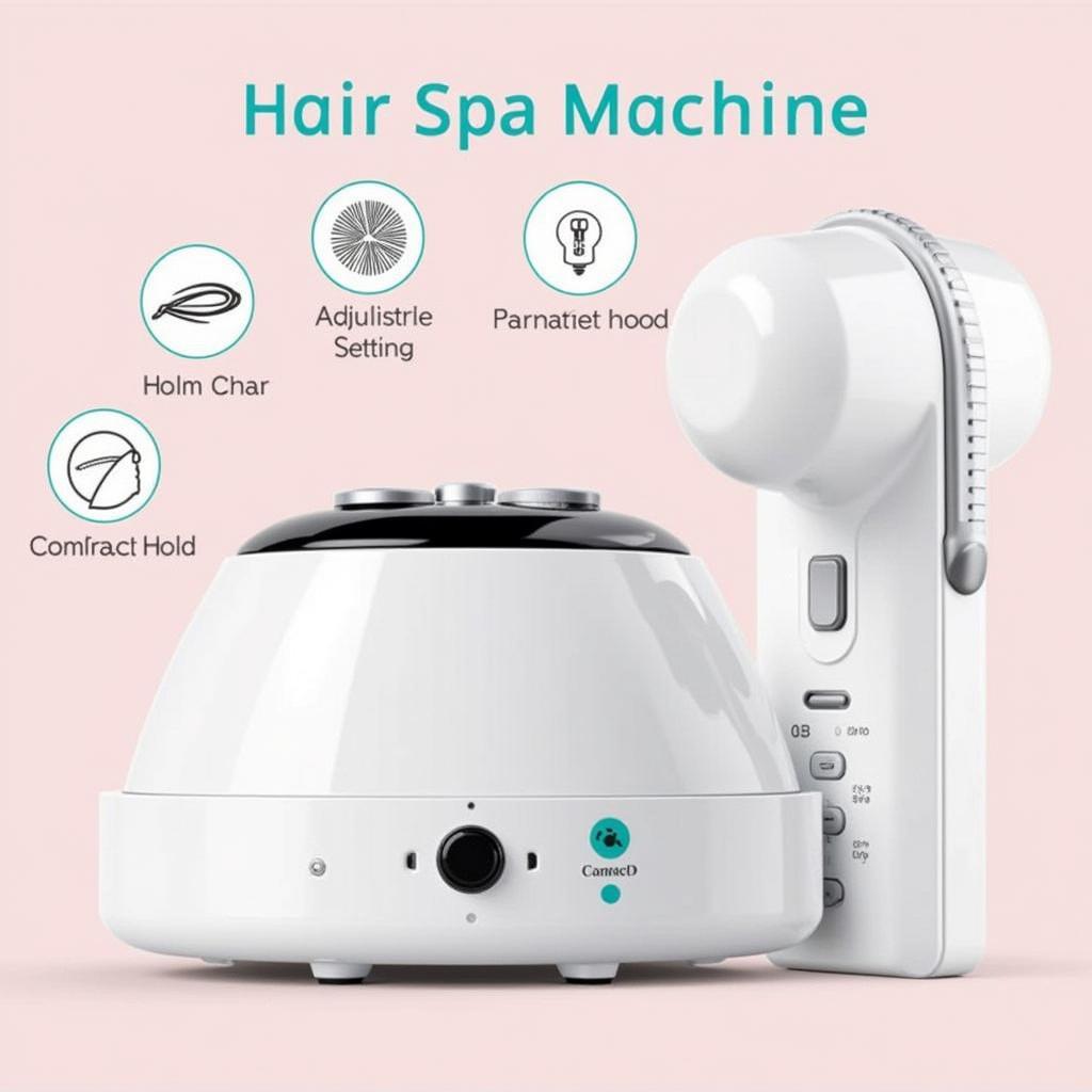 Compact Home Hair Spa Machine