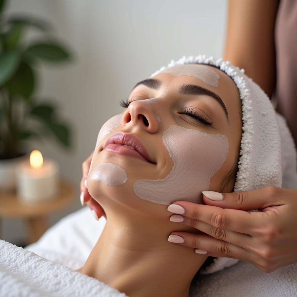 Facial treatment at home spa in Delhi