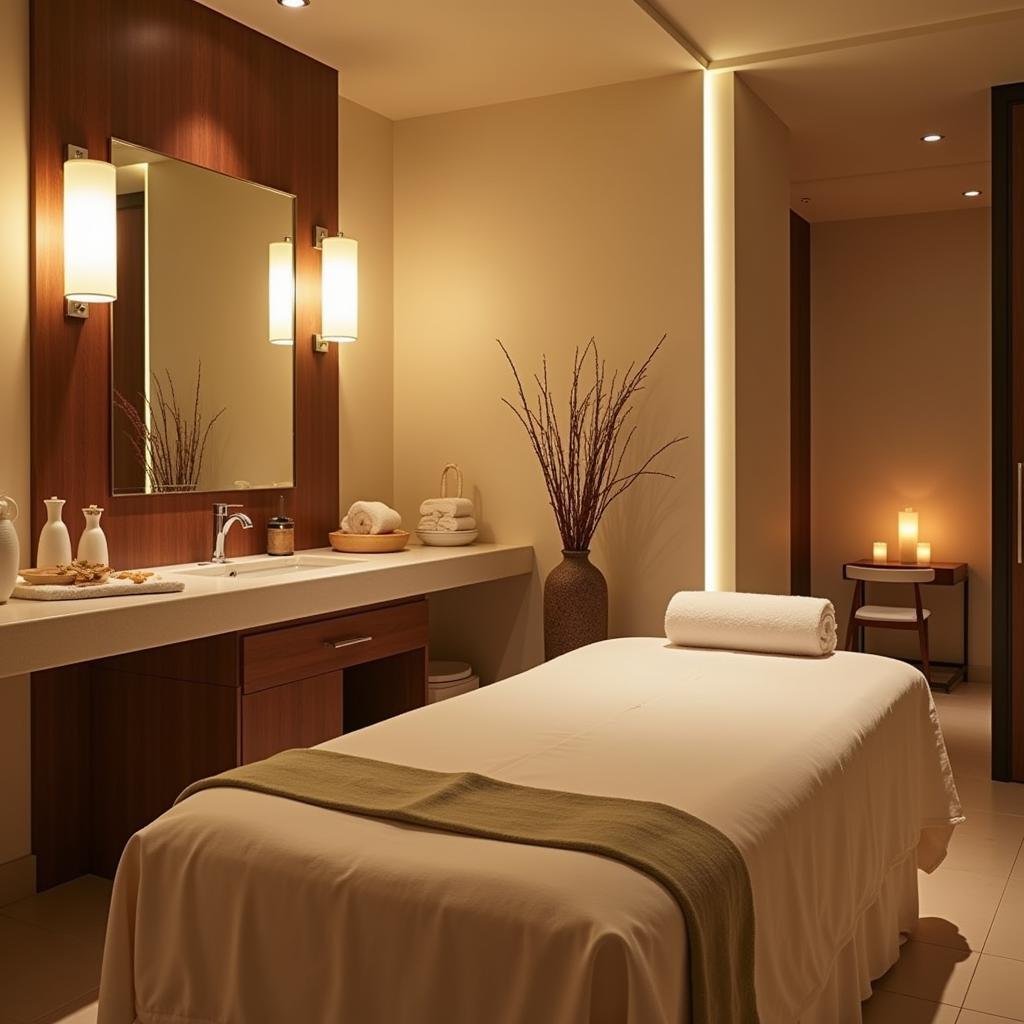 Tranquil Spa Treatment Room at Hotel Lasso Regency & Spa