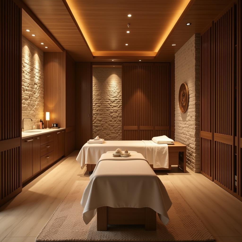 Luxurious Interior of a Hyderabad Commercial Spa