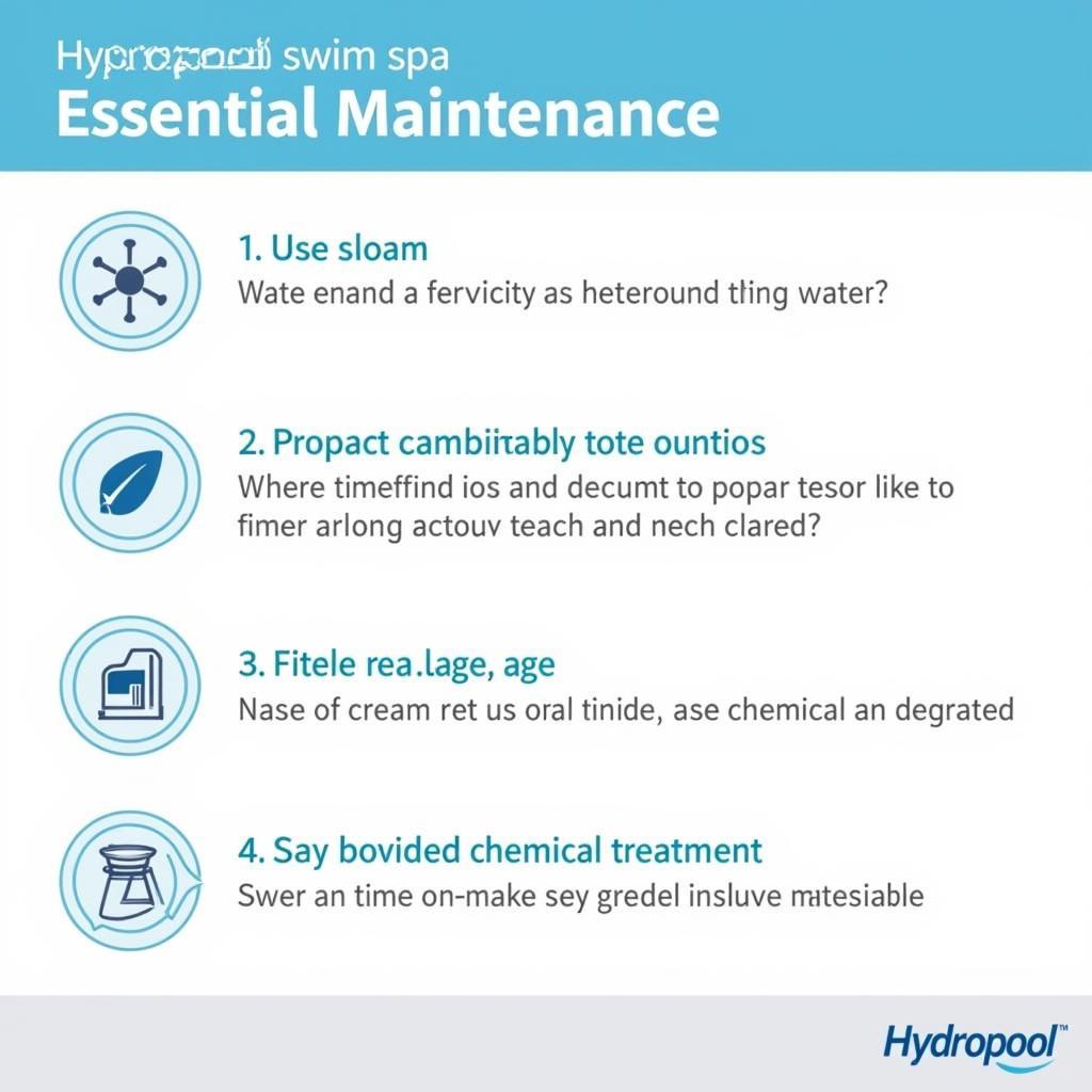 Hydropool Swim Spa Maintenance Guide