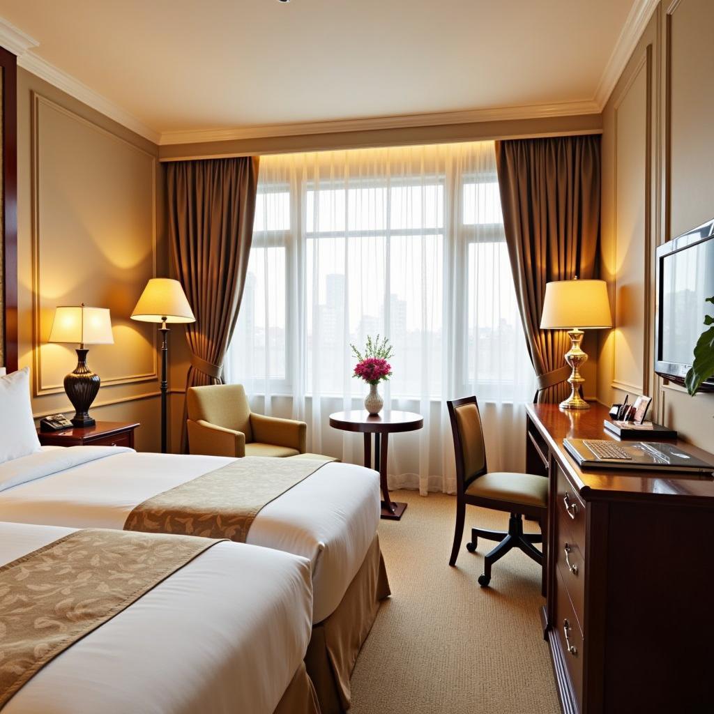 Luxurious Hotel Room at Imperial Holiday Hôtel & Spa