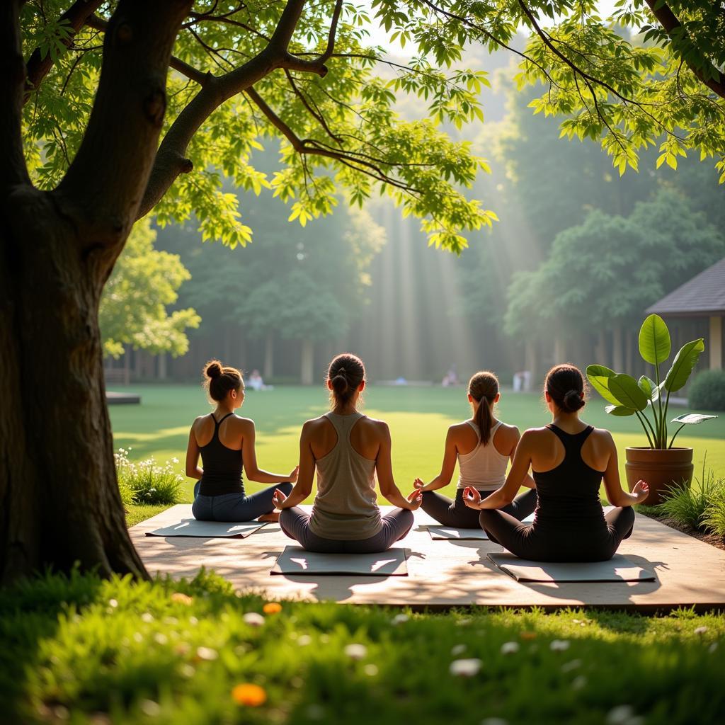 Indian Spa: Yoga and Meditation