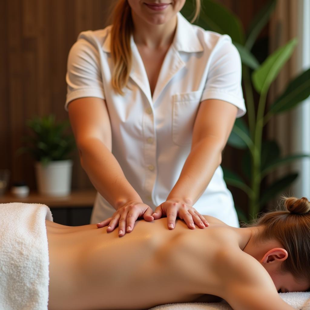 Soothing Massage Therapy at the Intercontinental London Spa