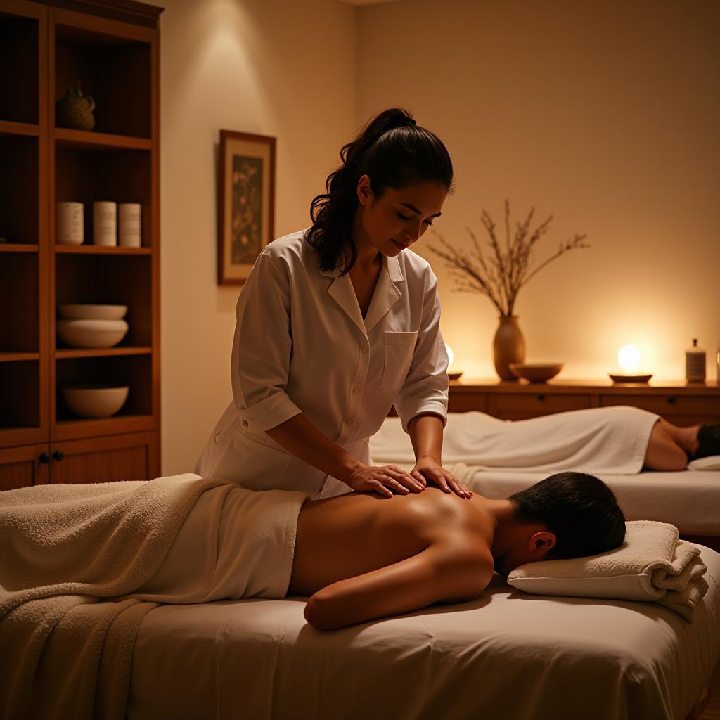 Relaxing Irritec Spa Massage Therapy