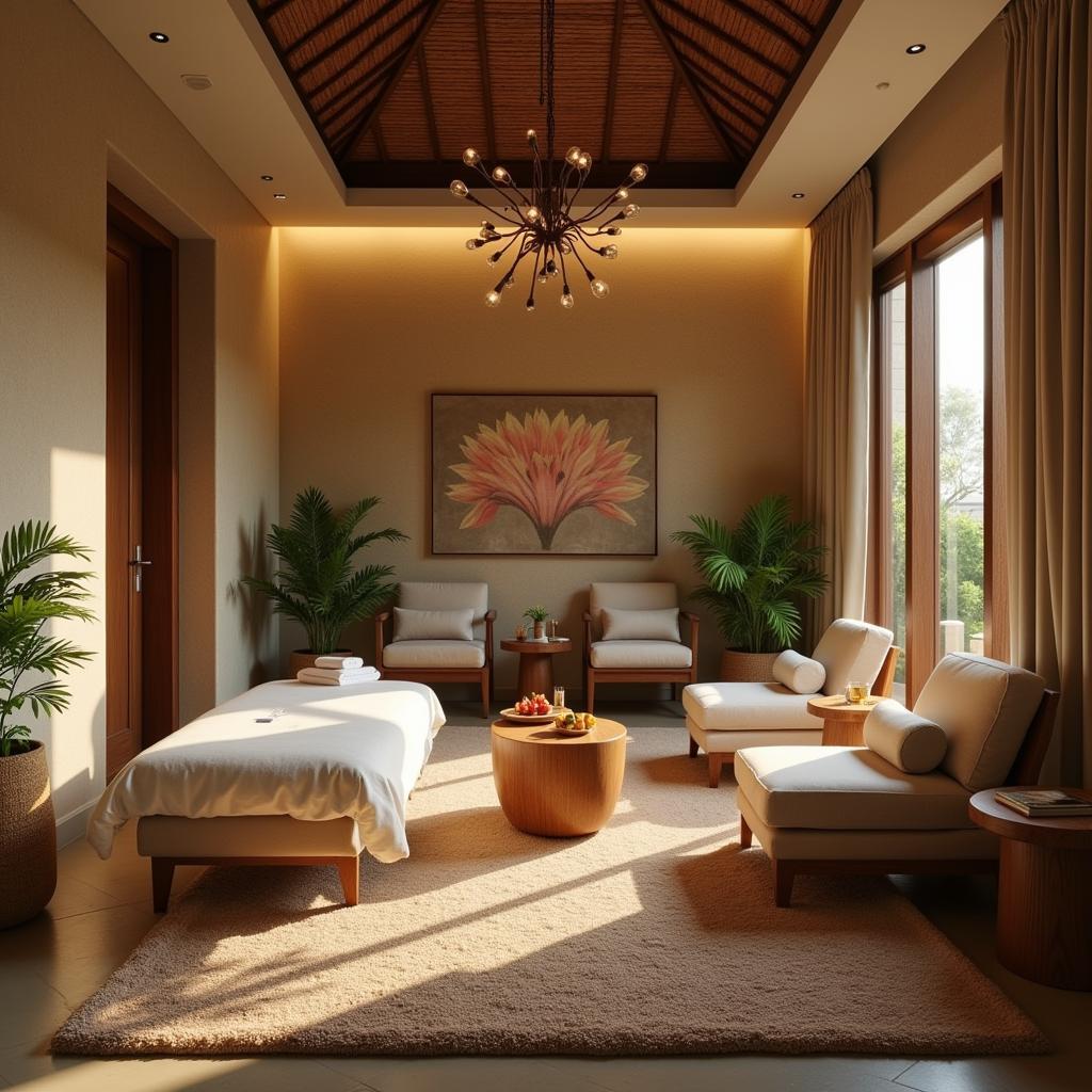 Relaxation Area at an Isras Bali Spa