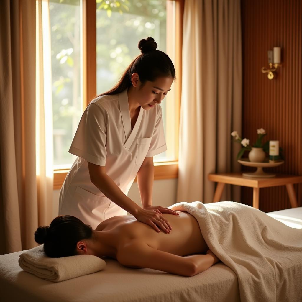 Korean Massage Therapy at Jagat Farm Spa