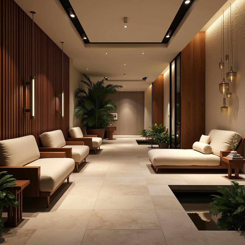 Serene Atmosphere of a Jinan Thai Spa