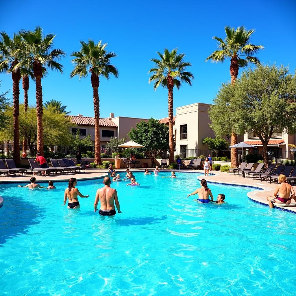 JW Marriott Desert Springs Pool Area