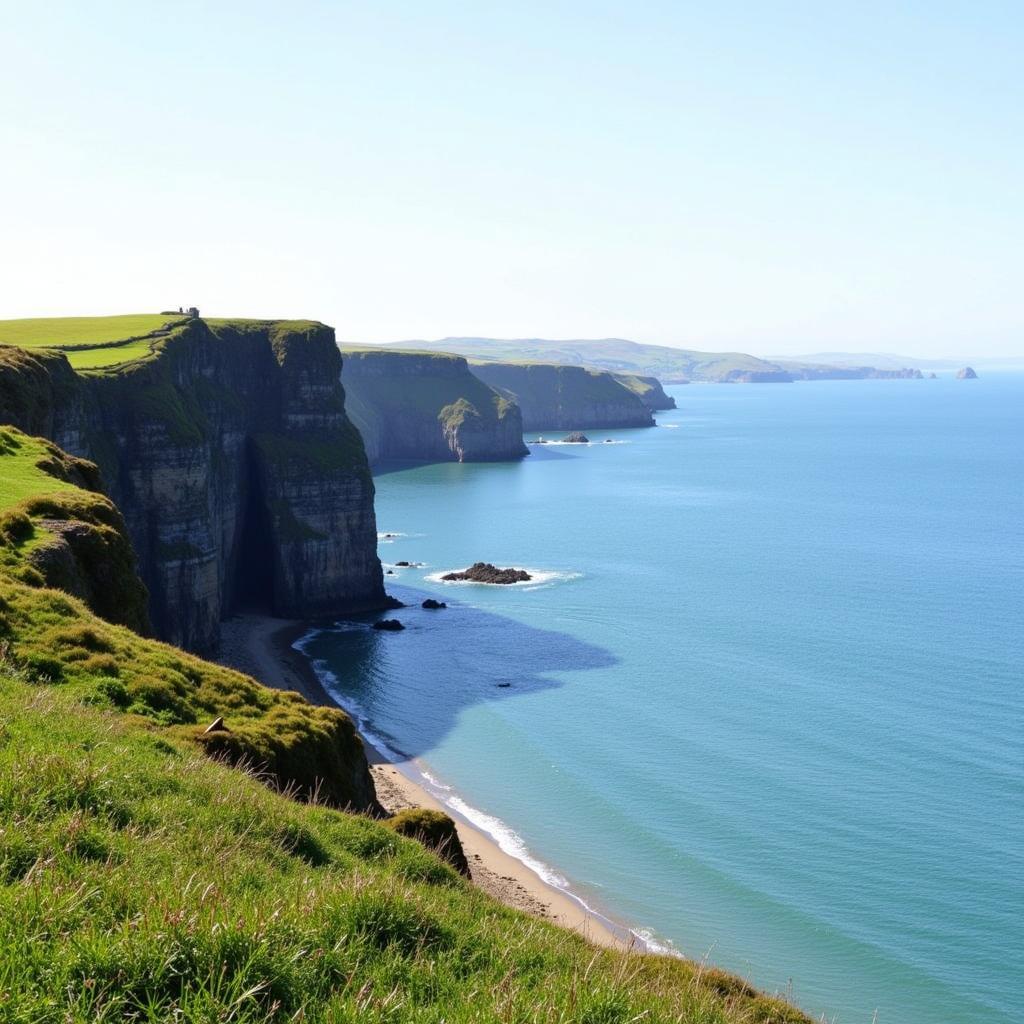 Scenic coastal view near a Kinsale hotel and spa